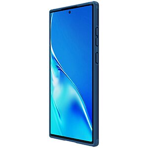 Θήκη Samsung Galaxy S22 Ultra 5G NiLLkin Camshield Pro Series Πλάτη με προστασία για την κάμερα από σκλήρό Premium TPU μπλε - Image 3
