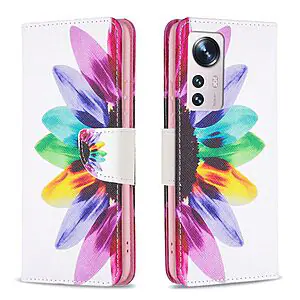 Θήκη Xiaomi 12 5G / 12X 5G OEM Colorful Petals με βάση στήριξης