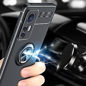 Θήκη Xiaomi 12 5G / 12X 5G OEM Magnetic Ring Kickstand / Μαγνητικό δαχτυλίδι / Βάση στήριξης TPU κόκκινο - Image 5