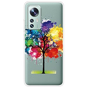 Θήκη Xiaomi 12 5G / 12X 5G OEM σχέδιο Colorful Tree πλάτη TPU