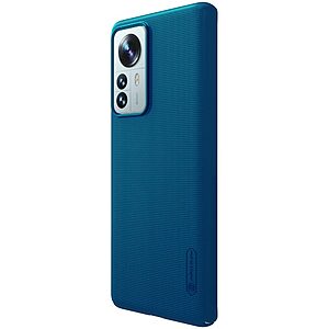 Θήκη Xiaomi 12 Pro 5G NiLLkin Super Frosted Shield Series Πλάτη από Premium σκληρό πλαστικό μπλε - Image 4