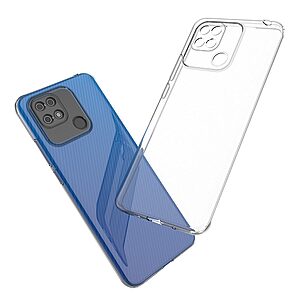 Θήκη Xiaomi Redmi 10C OEM Silicone Sockproof V2 Transparent Πλάτη TPU διάφανη - Image 5