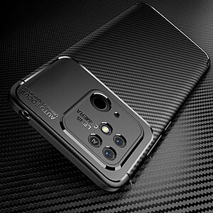 Θήκη Xiaomi Redmi 10C OEM Beetle Series Carbon Fiber Πλάτη TPU μαύρο - Image 3