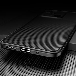 Θήκη Xiaomi Redmi 10C OEM Beetle Series Carbon Fiber Πλάτη TPU μαύρο - Image 4