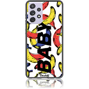 Θήκη για Samsung Galaxy A72 4G / 5G 90s Banana Baby