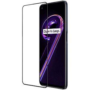 NiLLkin Amazing CP+ Pro Max για Realme 9 5G / 9 Pro 5G (Πλήρης Κάλυψη) Αντιχαρακτικό γυαλί Tempered Glass 9H – μαύρο - 0.33mm - Image 3