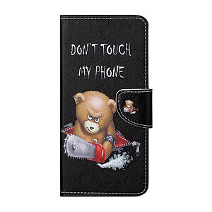 Θήκη Samsung Galaxy M23 5G OEM Angry bear with chainsaw με βάση στήριξης, υποδοχές καρτών και μαγνητικό κούμπωμα Flip Wallet από συνθετικό δέρμα και TPU - Image 4