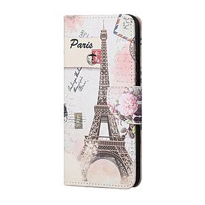 Θήκη Samsung Galaxy M23 5G OEM Eiffel Tower με βάση στήριξης, υποδοχές καρτών και μαγνητικό κούμπωμα Flip Wallet από συνθετικό δέρμα και TPU - Image 5
