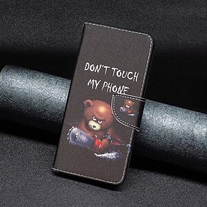Θήκη Xiaomi Poco M4 Pro 4G OEM Angry bear with chainsaw με βάση στήριξης, υποδοχές καρτών και μαγνητικό κούμπωμα Flip Wallet από συνθετικό δέρμα και TPU - Image 5