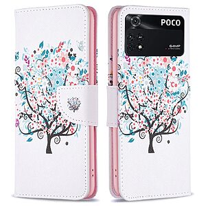 Θήκη Xiaomi Poco M4 Pro 4G OEM Flowered Tree με βάση στήριξης