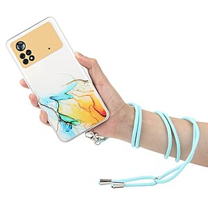 Θήκη Xiaomi Poco M4 Pro 4G OEM πλάτη κορδόνι με σχέδιο Yellow Cloud από αντικραδασμικό TPU κίτρινο - Image 3