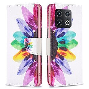 Θήκη OnePlus 10 Pro 5G OEM Colorful Petals με βάση στήριξης