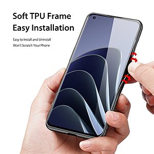 Θήκη OnePlus 10 Pro 5G DUX DUCIS Fino Series 2 πλάτη από ύφασμα με εσωτερικό Premium TPU μαύρο - Image 3