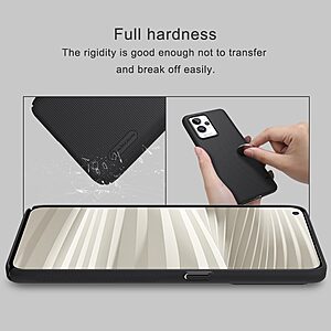 Θήκη Realme GT 2 Pro 5G NiLLkin Super Frosted Shield Series Πλάτη από Premium σκληρό πλαστικό λευκό - Image 4