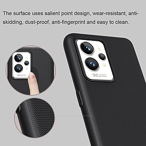 Θήκη Realme GT 2 Pro 5G NiLLkin Super Frosted Shield Series Πλάτη από Premium σκληρό πλαστικό λευκό - Image 5