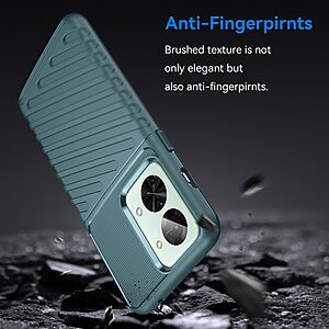 Θήκη OnePlus Nord 2T Mad Mask Thunder Series Πλάτη από ενισχυμένο TPU πράσινο - Image 2