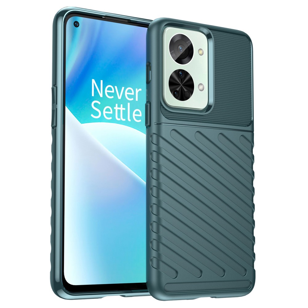 Θήκη OnePlus Nord 2T Mad Mask Thunder Series Πλάτη από ενισχυμένο TPU πράσινο Θήκη OnePlus Nord 2T Mad Mask Thunder Series Πλάτη από ενισχυμένο TPU πράσινο