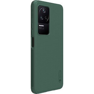 Θήκη Xiaomi Poco F4 5G NiLLkin Super Frosted Shield Pro Series Πλάτη από Premium σκληρό TPU πράσινο - Image 4