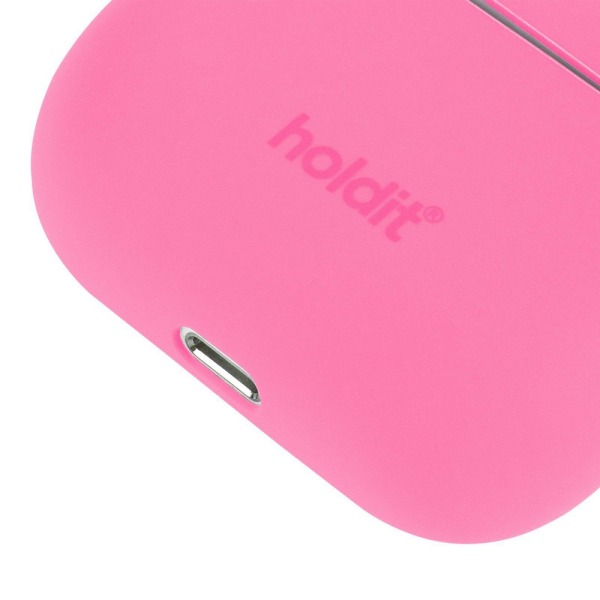 airpods 3 holdit airpods 3 silicone case bright pink 4