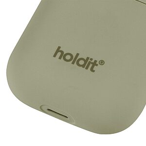 Θήκη σιλικόνης Holdit® για Apple AirPods 1/2 Khaki green (Πράσινο χακί ) - Image 3