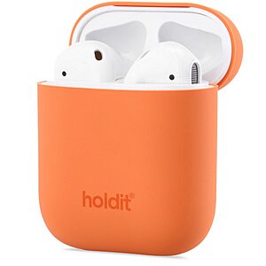 airpods holdit airpods silicone case orange 3