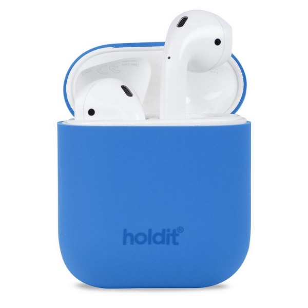 Θήκη σιλικόνης Holdit® για Apple AirPods 1/2 Sky blue (Μπλε ουρανού )