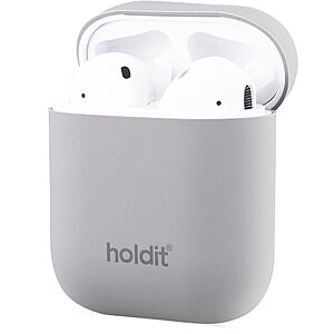 airpods holdit airpods silicone case taupe 3