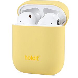 airpods holdit airpods silicone case yellow 3