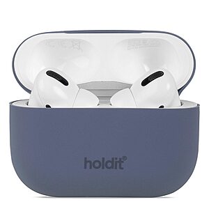 Θήκη σιλικόνης Holdit® για Apple AirPods Pro Pacific blue (Μπλε ωκεανού )