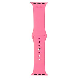 Λουράκι σιλικόνης Holdit® για Apple Watch 42/44/45mm Bright pink (Έντονο ροζ )