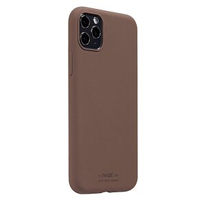 iphone 11 pro max holdit silicone case dark brown 3