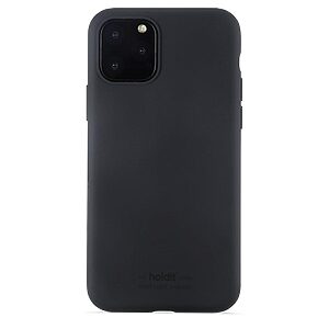 Θήκη σιλικόνης Holdit® για iPhone 11 Pro/X/XS Black (Μαύρο)