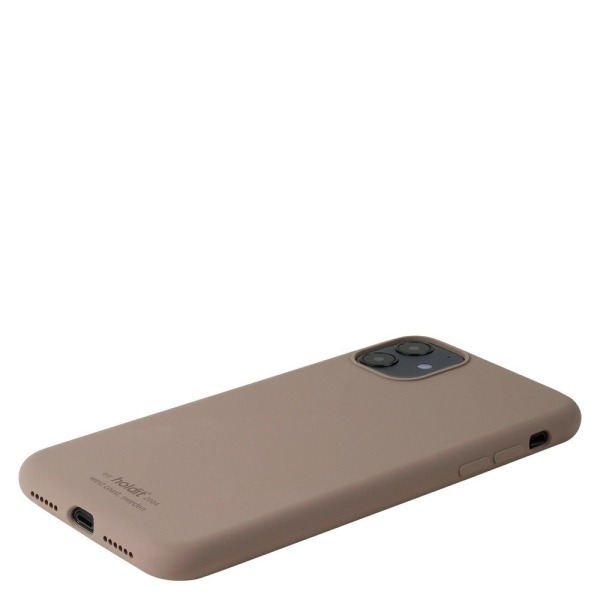 iphone 11 xr holdit silicone case mocha brown 3