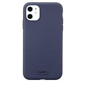 Θήκη σιλικόνης Holdit® για iPhone 11/XR Navy blue (Σκούρο μπλε)