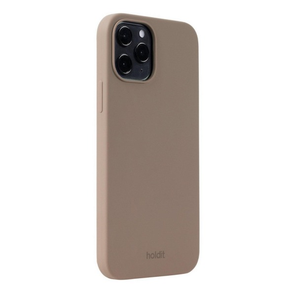 iphone 12 12 pro holdit silicone case mocha brown 2