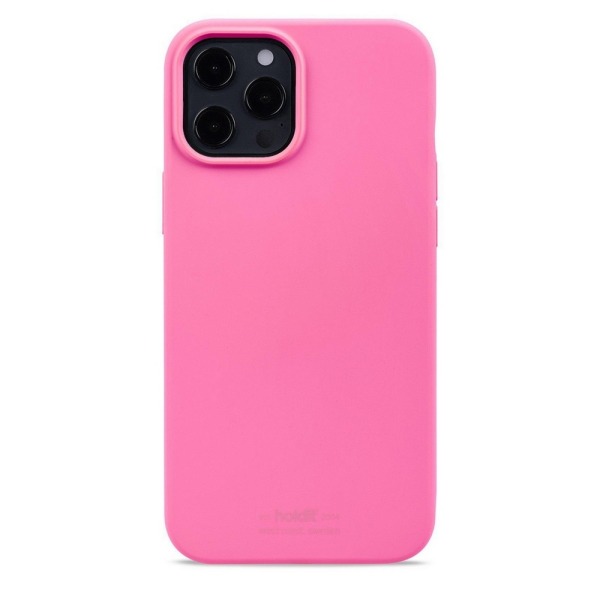 Θήκη σιλικόνης Holdit® για iPhone 12 Pro Max Bright pink (Έντονο ροζ )