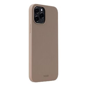 iphone 12 pro max holdit silicone case mocha brown 2