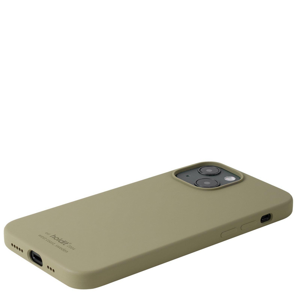 iphone 13 holdit silicone case khaki green 4