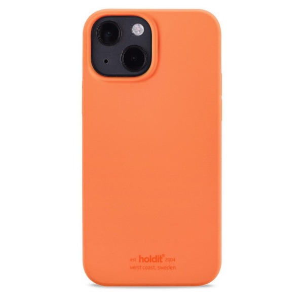 Θήκη σιλικόνης Holdit® για iPhone 13 Orange (Πορτοκαλί)
