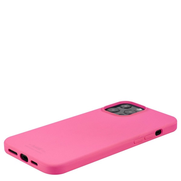 iphone 13 pro max holdit silicone case bright pink 4