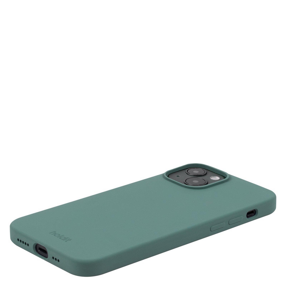 iphone 14 holdit silicone case moss green 3