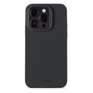 Θήκη σιλικόνης Holdit® για iPhone 14 Pro Black (Μαύρο)