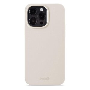 Θήκη σιλικόνης Holdit® για iPhone 14 Pro Max Light beige (Ανοιχτό μπεζ)