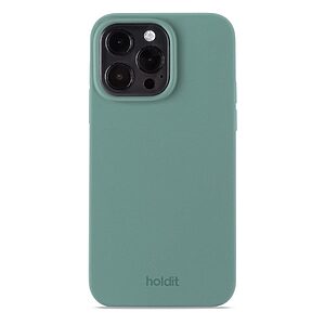 Θήκη σιλικόνης Holdit® για iPhone 14 Pro Max Moss green (Φυσικό πράσινο)