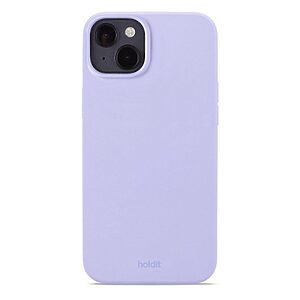 Θήκη σιλικόνης Holdit® για iPhone 14 Plus Lavender (Μωβ λεβάντας )