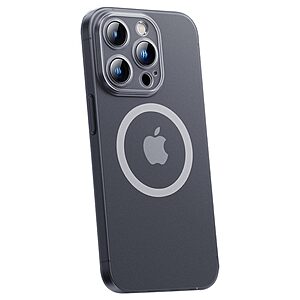 Θήκη iPhone 14 Pro Max Benks Magnetic Ultra Thin Series συμβατό με MagSafe φορτιστή Πλάτη TPU μαύρο