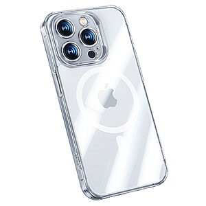 Θήκη iPhone 14 Pro Benks Magnetic Series v2 Hybrid συμβατό με MagSafe φορτιστή Transparent Πλάτη TPU