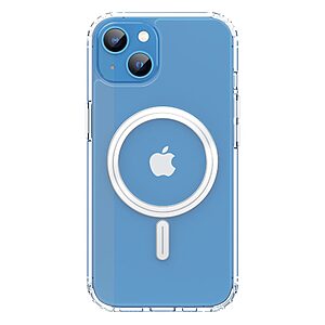Θήκη iPhone 14 Dux Ducis Clin Series Sockproof συμβατό με MagSafe φορτιστή Transparent Πλάτη TPU