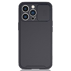 Θήκη iPhone 14 Mad Mask Camshield MagSafe Series Πλάτη με προστασία για την κάμερα από σκλήρό Premium TPU μαύρο