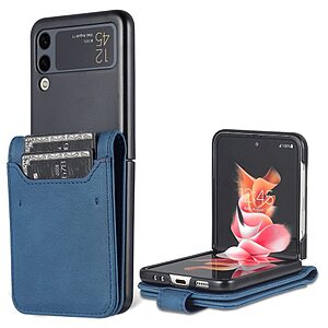 Θήκη Samsung Galaxy Z Flip4 5G Mad Mask Leather Wallet Case με βάση στήριξης